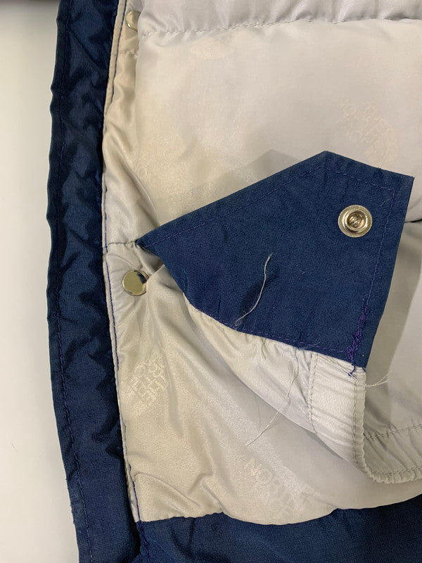【中古品】【メンズ】 THE NORTH FACE ザ・ノースフェイス 70S 茶タグ DOWN JACKET 70年代 ダウンジャケット メンズ アウター ヴィンテージ 144-260322-em-12-min サイズ：S カラー：ネイビー 万代Net店