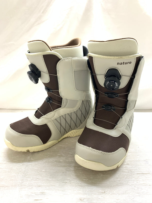 【現状渡し品】【メンズ/レディース】 nature ネイチャー スノーボードブーツ スノボ靴 25.5cm 118-260914-ta-02-min 万代Net店