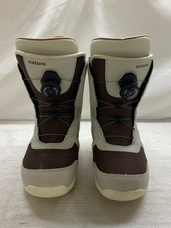 【現状渡し品】【メンズ/レディース】 nature ネイチャー スノーボードブーツ スノボ靴 25.5cm 118-260914-ta-02-min 万代Net店