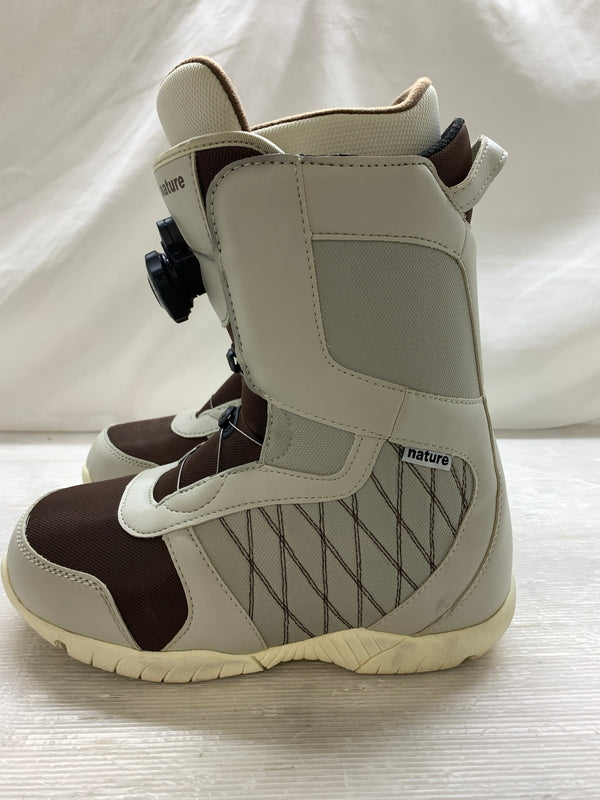 【現状渡し品】【メンズ/レディース】 nature ネイチャー スノーボードブーツ スノボ靴 25.5cm 118-260914-ta-02-min 万代Net店