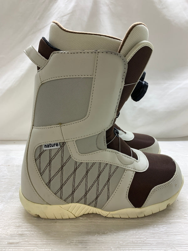 【現状渡し品】【メンズ/レディース】 nature ネイチャー スノーボードブーツ スノボ靴 25.5cm 118-260914-ta-02-min 万代Net店