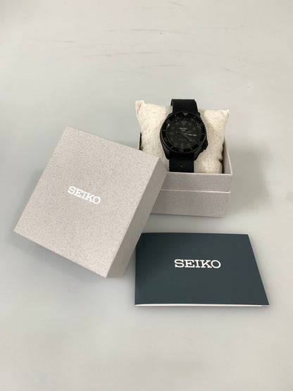 【中古品】【メンズ】 SEIKO セイコー 5SPORTS STREET STYLE SBSA025 ５スポーツ ストリート スタイル 腕時計 時計 197-260327-jt-03-min カラー：ブラック 万代Net店