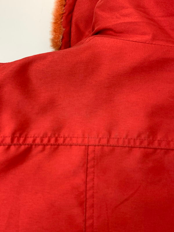 【中古品】【メンズ】 EVISU エヴィス ORANGE BOA LINER HOODED JACKET オレンジボアライナーフーデッドジャケット 145-260331-zi-21-min サイズ：34 カラー：レッド 万代Net店