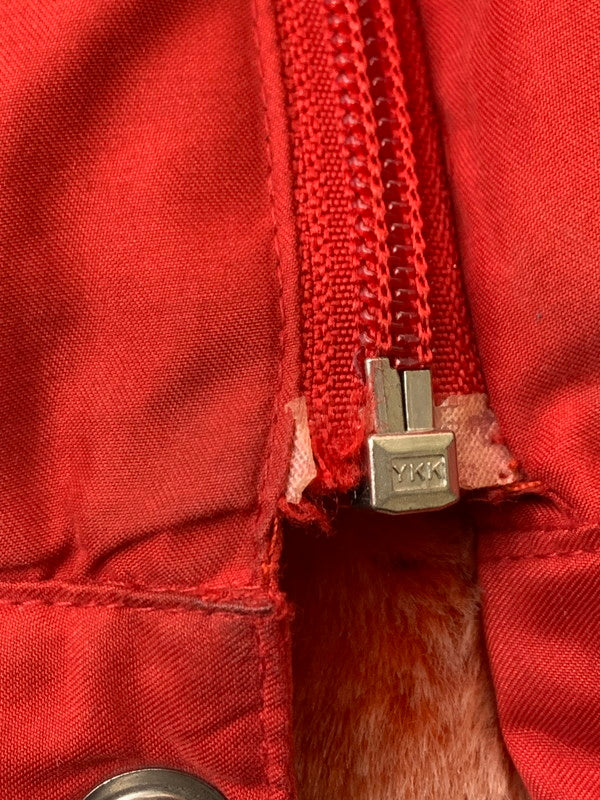 【中古品】【メンズ】 EVISU エヴィス ORANGE BOA LINER HOODED JACKET オレンジボアライナーフーデッドジャケット 145-260331-zi-21-min サイズ：34 カラー：レッド 万代Net店