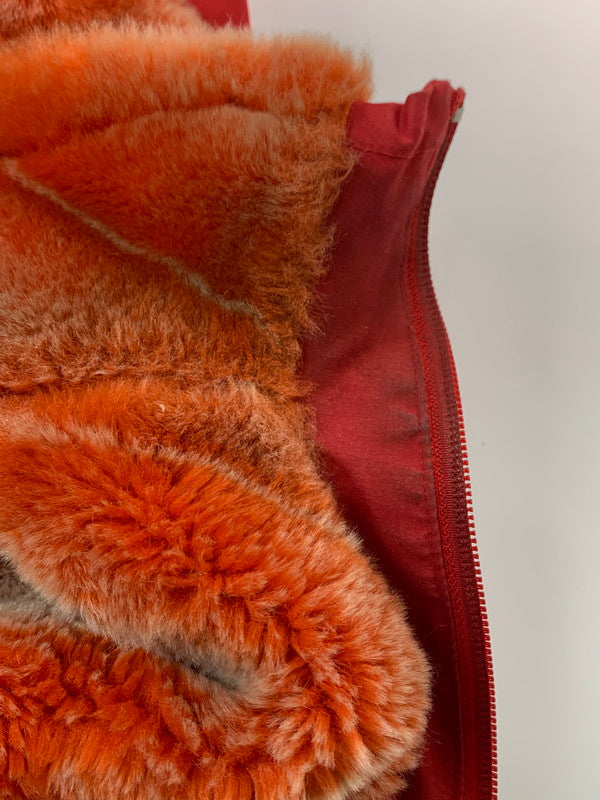 【中古品】【メンズ】 EVISU エヴィス ORANGE BOA LINER HOODED JACKET オレンジボアライナーフーデッドジャケット 145-260331-zi-21-min サイズ：34 カラー：レッド 万代Net店