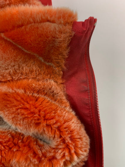 【中古品】【メンズ】 EVISU エヴィス ORANGE BOA LINER HOODED JACKET オレンジボアライナーフーデッドジャケット 145-260331-zi-21-min サイズ：34 カラー：レッド 万代Net店