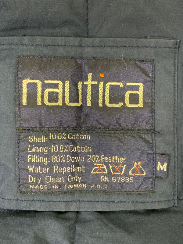【中古品】【メンズ】 NAUTICA ノーティカ 90S DOWN JACKET 90年代 ダウン ジャケット メンズ アウター ヴィンテージ 146-260322-em-10-min サイズ：M カラー：イエロー 万代Net店
