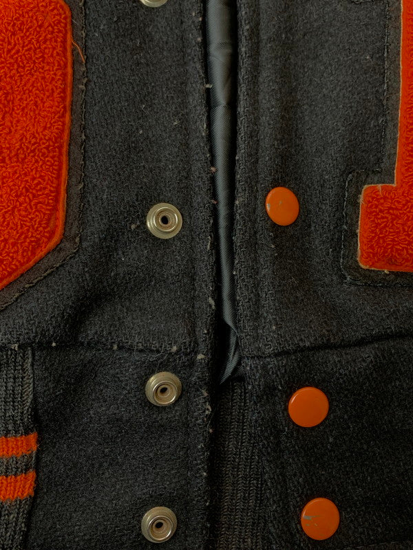 【現状渡し品】【メンズ】 GOLDEN THREAD ゴールデン スレッド 80S STADIUM JACKET スタジアムジャケット 146-260331-zi-25-min サイズ：44 カラー：ブラック 万代Net店