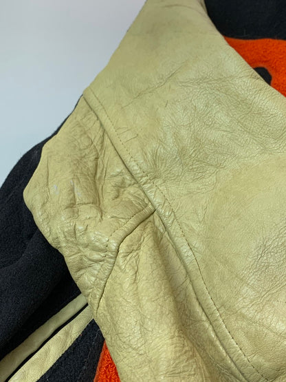 【現状渡し品】【メンズ】 GOLDEN THREAD ゴールデン スレッド 80S STADIUM JACKET スタジアムジャケット 146-260331-zi-25-min サイズ：44 カラー：ブラック 万代Net店