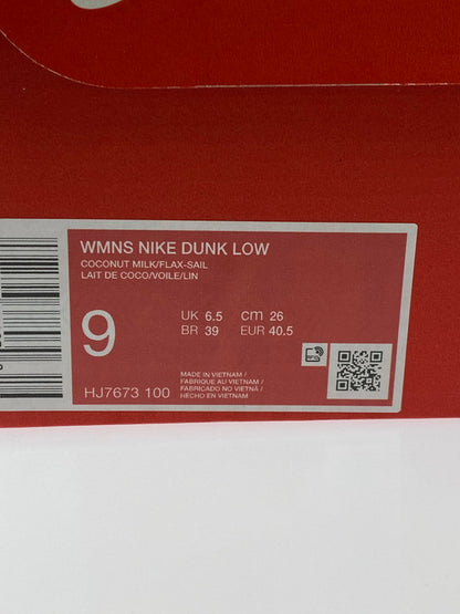 【未使用品】【メンズ】 NIKE ナイキ WOMEN'S DUNK LOW NEXT NATURE HJ7673-100 ウィメンズ ダンク ロー ネクストネイチャー スニーカー メンズ シューズ 靴 160-260325-em-03-min サイズ：26.0cm カラー：COCONUT MILK/FLAX/SAIL 万代Net店
