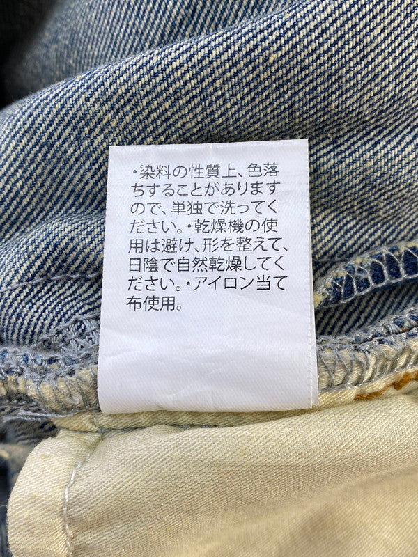 【中古品】【メンズ】 WANNA ワナ L.F.S.E 55 DISTRESSED JEANS ディストレストジーンズ ボトムス 153-260331-zi-45-min サイズ：1 カラー：インディゴ 万代Net店