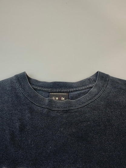 【中古品】【メンズ】 NEGHBORHOOD ネイバーフッド LOGO PRINT SS TEE ロゴプリント ショートスリーブ Tシャツ 半袖 メンズ 142-260630-hu-01-min サイズ：不明 カラー：ブラック 万代Net店