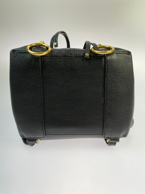 【中古品】【レディース】 SEE BY CHLOE シーバイクロエ OLGA 2WAY BAG リュック カバン 180-260329-AS-45-min カラー：ブラック 万代Net店