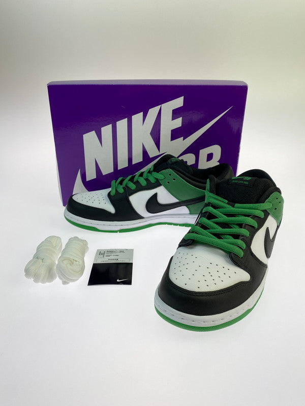 【中古品】【メンズ】 NIKE ナイキ SB DUNK LOW PRO BQ6817-302 SB ダンク ロー プロ スニーカー メンズ シューズ 靴 160-260325-em-07-min サイズ：29.0cm カラー：BLACK AND CLASSIC GREEN 万代Net店