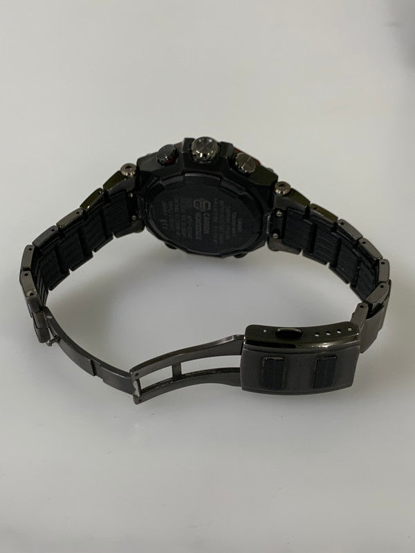 【中古品】【メンズ】 G-SHOCK ジーショック MTG-B2000BD-1A4JF アナログ ソーラー 腕時計 196-260327-jt-01-min カラー：ブラック/レッド 万代Net店