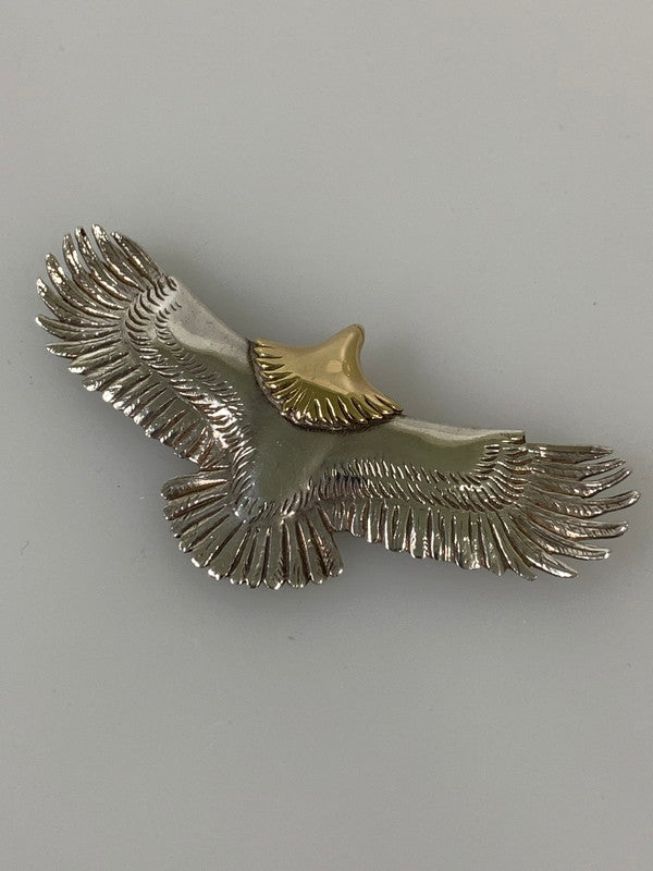 【中古品】【メンズ】 TADY&KING タディキング 頭金 大イーグル ペンダントトップ 191-260327-jt-07-min カラー：ゴールド/シルバー 万代Net店