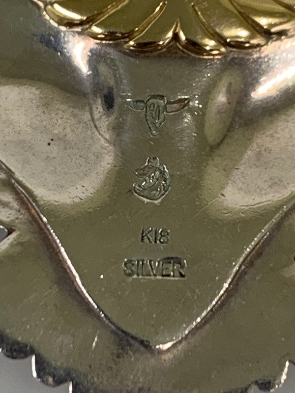 【中古品】【メンズ】 TADY&KING タディキング 頭金 大イーグル ペンダントトップ 191-260327-jt-07-min カラー：ゴールド/シルバー 万代Net店