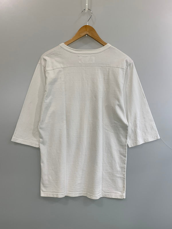 【現状渡し品】【メンズ】 CHALLENGER チャレンジャー HEAVYWEIGHT FOOTBALL TEE ヘビーウェイト フットボール ティー 半袖 メンズ ショートスリーブ 142-260630-hu-06-min サイズ：M カラー：ホワイト 万代Net店