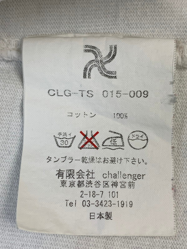 【現状渡し品】【メンズ】 CHALLENGER チャレンジャー HEAVYWEIGHT FOOTBALL TEE ヘビーウェイト フットボール ティー 半袖 メンズ ショートスリーブ 142-260630-hu-06-min サイズ：M カラー：ホワイト 万代Net店