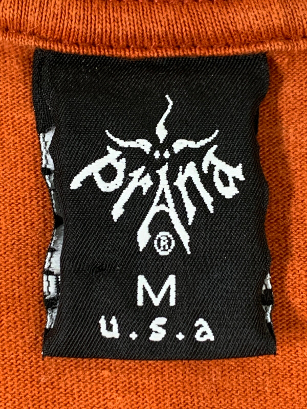 【中古品】【メンズ】 PRANA プラーナ GRAPHIC SS TEE 半袖Tシャツ ショートスリーブ 146-260718-AS-20-min サイズ：M カラー：オレンジブラウン 万代Net店