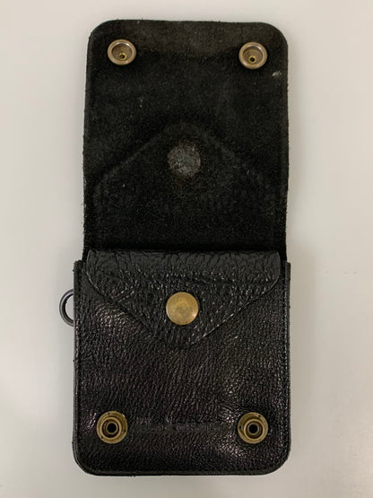 【中古品】【メンズ】 blackmeans ブラックミーンズ LEATHER WALLET レザー ウォレット 二つ折り財布 財布 200-260327-jt-10-min カラー：ブラック 万代Net店