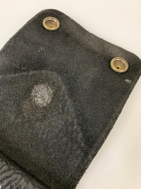 【中古品】【メンズ】 blackmeans ブラックミーンズ LEATHER WALLET レザー ウォレット 二つ折り財布 財布 200-260327-jt-10-min カラー：ブラック 万代Net店