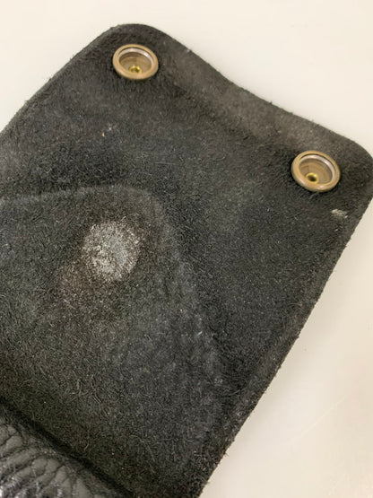 【中古品】【メンズ】 blackmeans ブラックミーンズ LEATHER WALLET レザー ウォレット 二つ折り財布 財布 200-260327-jt-10-min カラー：ブラック 万代Net店