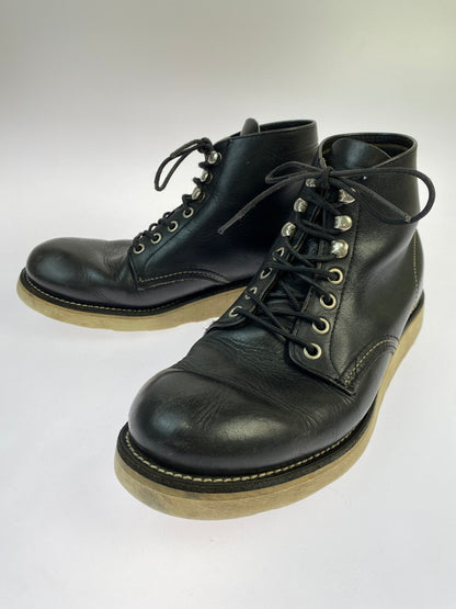 【中古品】【メンズ】 RED WING レッドウィング 8165 IRISH SETTER 90'S 犬タグ アイリッシュセッター レザー トゥ ブーツ メンズ シューズ 靴 164-260325-em-42-min サイズ：US 9 1/2 カラー：ブラック 万代Net店