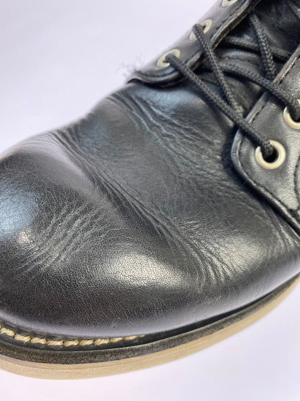 【中古品】【メンズ】 RED WING レッドウィング 8165 IRISH SETTER 90'S 犬タグ アイリッシュセッター レザー トゥ ブーツ メンズ シューズ 靴 164-260325-em-42-min サイズ：US 9 1/2 カラー：ブラック 万代Net店