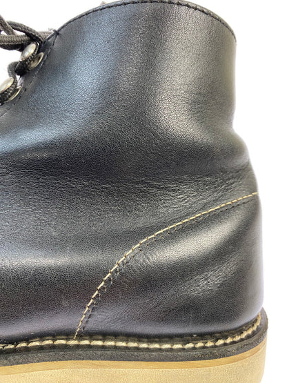 【中古品】【メンズ】 RED WING レッドウィング 8165 IRISH SETTER 90'S 犬タグ アイリッシュセッター レザー トゥ ブーツ メンズ シューズ 靴 164-260325-em-42-min サイズ：US 9 1/2 カラー：ブラック 万代Net店