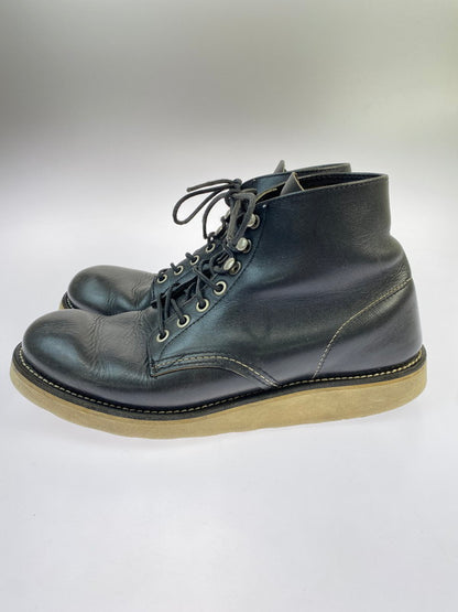 【中古品】【メンズ】 RED WING レッドウィング 8165 IRISH SETTER 90'S 犬タグ アイリッシュセッター レザー トゥ ブーツ メンズ シューズ 靴 164-260325-em-42-min サイズ：US 9 1/2 カラー：ブラック 万代Net店