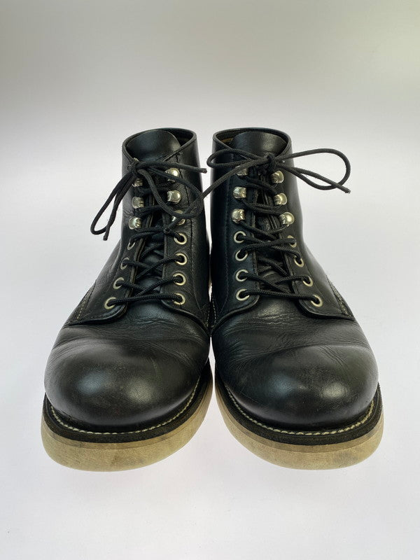 【中古品】【メンズ】 RED WING レッドウィング 8165 IRISH SETTER 90'S 犬タグ アイリッシュセッター レザー トゥ ブーツ メンズ シューズ 靴 164-260325-em-42-min サイズ：US 9 1/2 カラー：ブラック 万代Net店