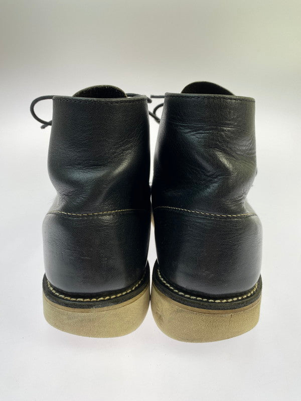 【中古品】【メンズ】 RED WING レッドウィング 8165 IRISH SETTER 90'S 犬タグ アイリッシュセッター レザー トゥ ブーツ メンズ シューズ 靴 164-260325-em-42-min サイズ：US 9 1/2 カラー：ブラック 万代Net店