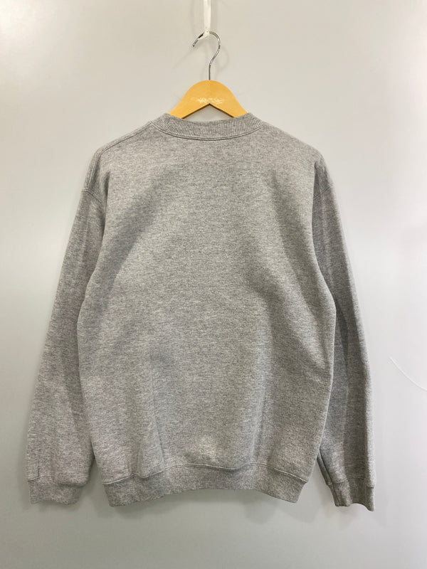 【中古品】【メンズ】 GILDAN ギルダン HERSHEY'S L/S SWEAT SHIRT ロングスリーブ スウェットシャツ トレーナー トップス 146-260715-yn-07-min サイズ：S カラー：グレー 万代Net店