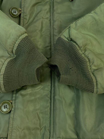【中古品】【メンズ】 SILVER STONE シルバーストーン N-2B FLIGHT JACKET フライトジャケット 145-260331-zi-34-min サイズ：M カラー：グリーンカーキ 万代Net店