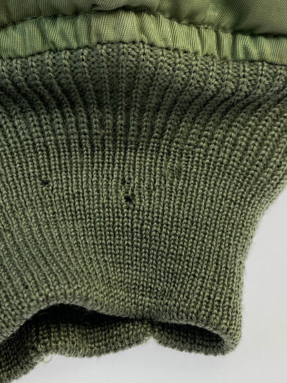 【中古品】【メンズ】 SILVER STONE シルバーストーン N-2B FLIGHT JACKET フライトジャケット 145-260331-zi-34-min サイズ：M カラー：グリーンカーキ 万代Net店
