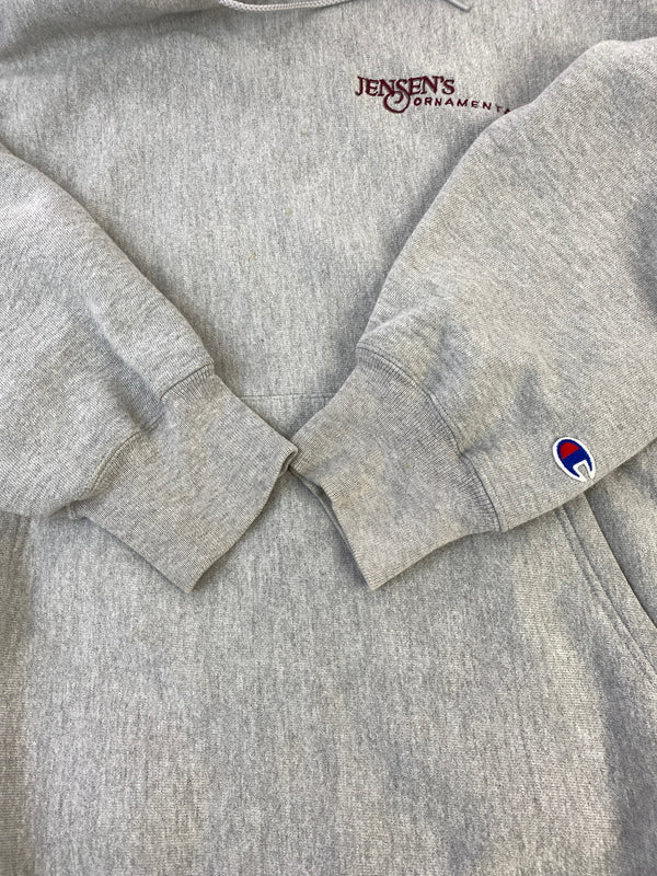 【中古品】【メンズ】 CHAMPION チャンピオン 00S PREMIUM REVERSE WEAVE HOODIE GRAY 00年代 プレミアム リバース ウィーブ フーディ グレー パーカー 146-260724-hu-34-min サイズ：XL カラー：グレー 万代Net店