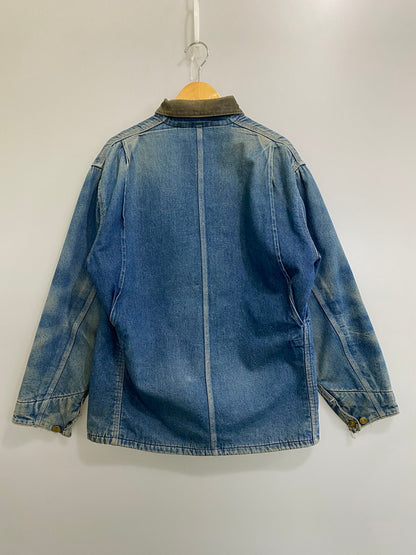 【中古品】【メンズ】 Carhartt カーハート デニムミシガンチョアコート カバーオール アウター 146-260327-SH-14-min サイズ：不明 カラー：インディゴ 万代Net店