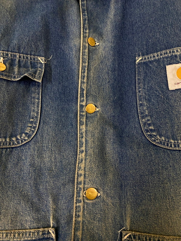 中古品】【メンズ】 Carhartt カーハート デニムミシガンチョアコート