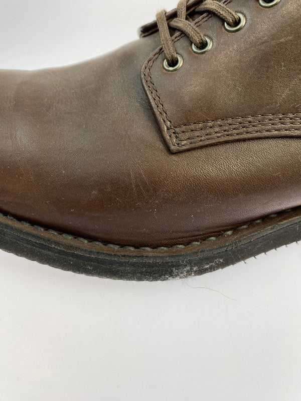 【中古品】【メンズ】 Danner ダナー MANAWA SEMI-DRESS OXFORDS PLAIN TOE SHOES D910014 セミドレス オックスフォード プレーントゥ シューズ 靴 164-260325-em-41-min サイズ：9 カラー：ブラウン 万代Net店