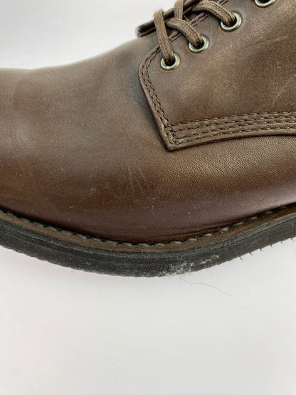 【中古品】【メンズ】 Danner ダナー MANAWA SEMI-DRESS OXFORDS PLAIN TOE SHOES D910014 セミドレス オックスフォード プレーントゥ シューズ 靴 164-260325-em-41-min サイズ：9 カラー：ブラウン 万代Net店