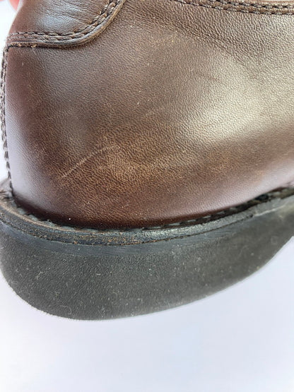 【中古品】【メンズ】 Danner ダナー MANAWA SEMI-DRESS OXFORDS PLAIN TOE SHOES D910014 セミドレス オックスフォード プレーントゥ シューズ 靴 164-260325-em-41-min サイズ：9 カラー：ブラウン 万代Net店