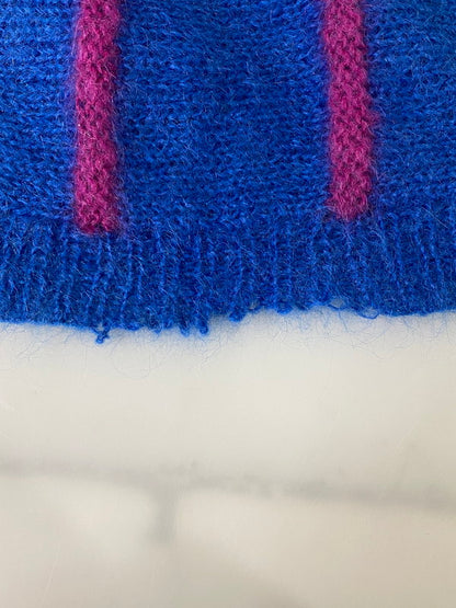 【中古品】【メンズ】 UNKNOWN USED アンノウンユーズド 推定80’s MOHAIR KNIT モヘアニット トップス 146-260327-SH-27-min サイズ：不明 カラー：マルチカラー 万代Net店