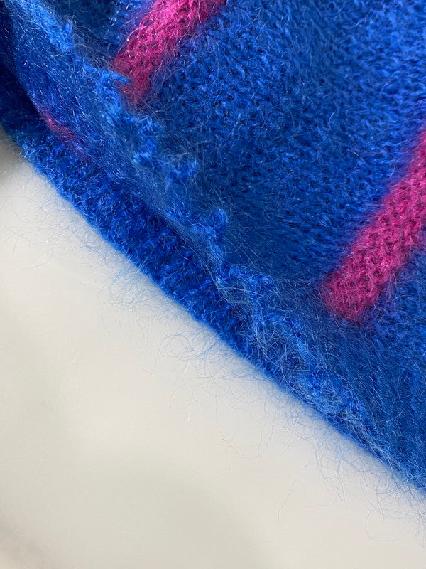 【中古品】【メンズ】 UNKNOWN USED アンノウンユーズド 推定80’s MOHAIR KNIT モヘアニット トップス 146-260327-SH-27-min サイズ：不明 カラー：マルチカラー 万代Net店