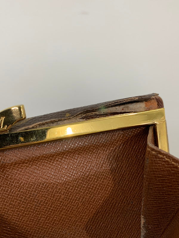 【現状渡し品】【レディース】 ポルトモネ ビエ ヴィエノワ M61663 二つ折り財布 財布 179-260327-jt-09-min カラー：ブラウン 万代Net店