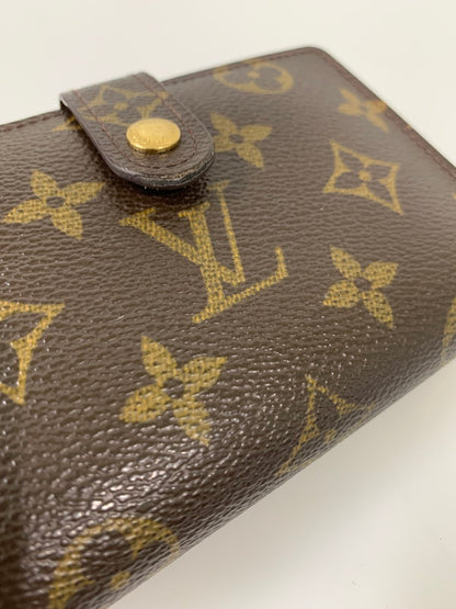 【現状渡し品】【レディース】 ポルトモネ ビエ ヴィエノワ M61663 二つ折り財布 財布 179-260327-jt-09-min カラー：ブラウン 万代Net店