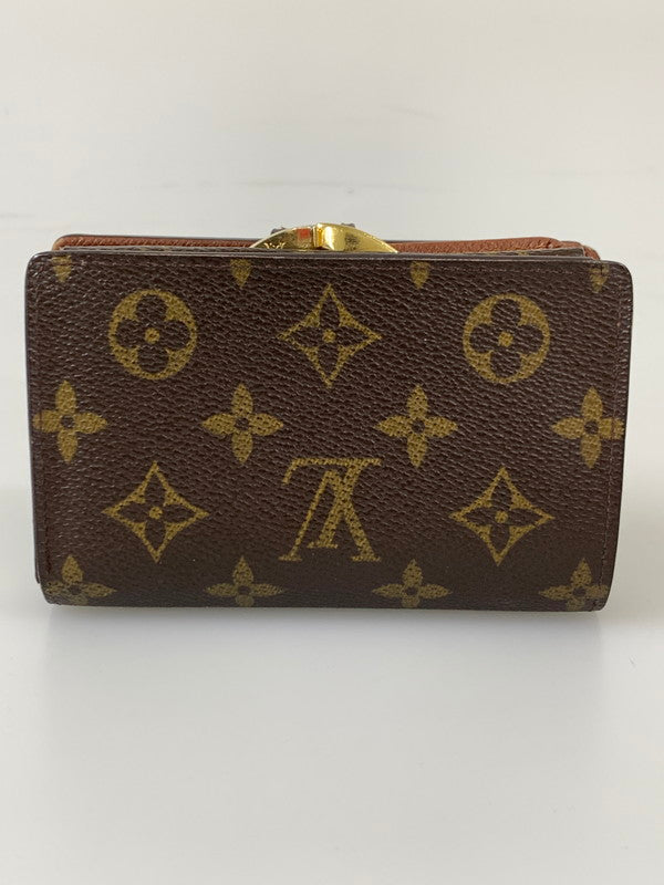 【現状渡し品】【レディース】 ポルトモネ ビエ ヴィエノワ M61663 二つ折り財布 財布 179-260327-jt-09-min カラー：ブラウン 万代Net店