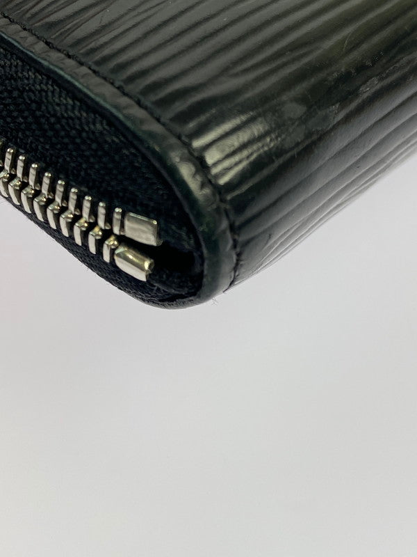 【現状渡し品】【メンズ/レディース】 LOUIS VUITTON ルイ・ヴィトン M60152 TS4176 エピ ジッピーコインパース コインケース 179-260329-AS-18-min カラー：ノワール 万代Net店