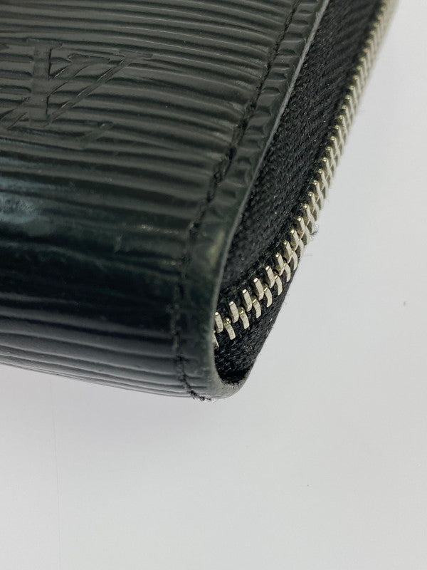 【現状渡し品】【メンズ/レディース】 LOUIS VUITTON ルイ・ヴィトン M60152 TS4176 エピ ジッピーコインパース コインケース 179-260329-AS-18-min カラー：ノワール 万代Net店