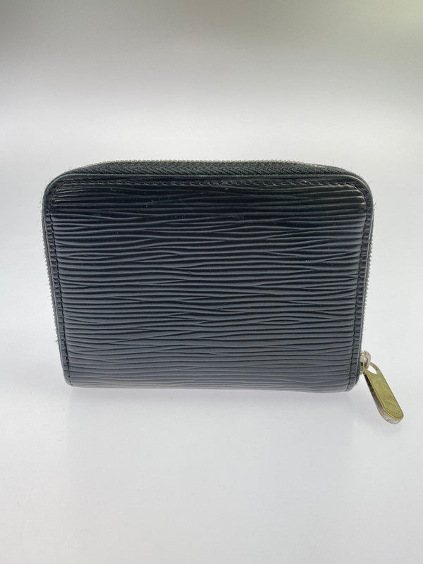 【現状渡し品】【メンズ/レディース】 LOUIS VUITTON ルイ・ヴィトン M60152 TS4176 エピ ジッピーコインパース コインケース 179-260329-AS-18-min カラー：ノワール 万代Net店